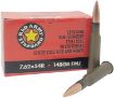 Picture of Red Army 7.62X54r 148Gr Fmj Steel Laquered 20Rd 31Bx/Cs