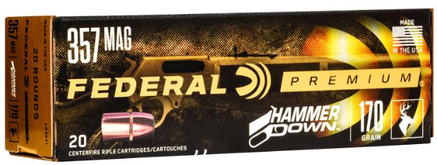 Picture of Federal Hammer Down 357 Mag 170Gr Jsp 20Rd 10Bx/Cs