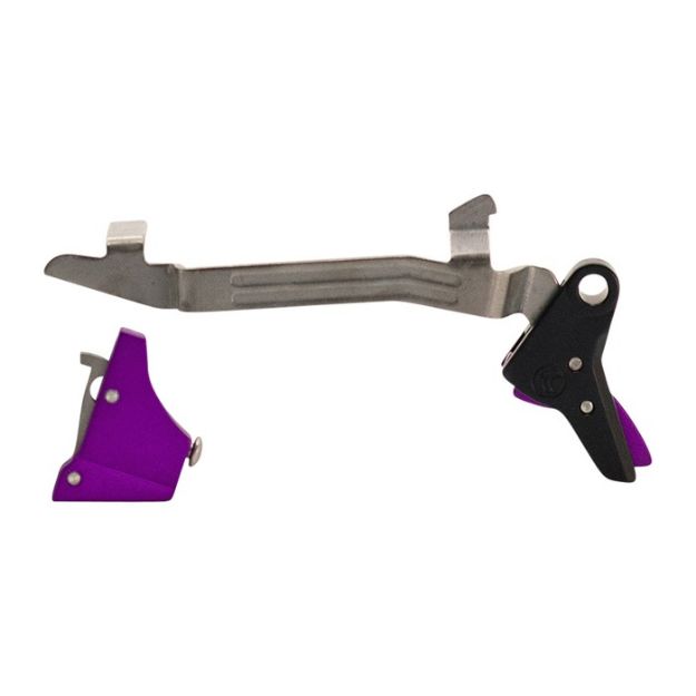 Picture of Timney Trigger Alpha Competn For Glock Gen 3-4 3Lb Purple