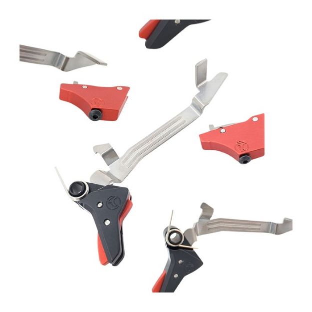 Picture of Timney Trigger Alpha Competn For Glock Gen 5 3Lb Red