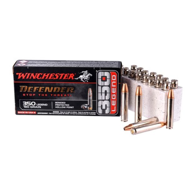 Picture of Winchester Defender 350 Legend 160Gr Bonded Hp 20Rd 10Bx/Cs