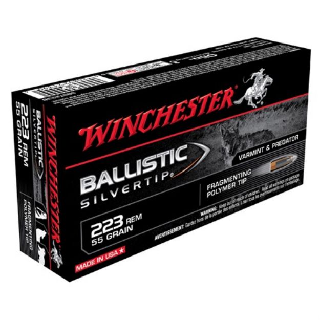 Picture of Winchester Supreme 223 Rem 55Gr Silver-Tip 20Rd 10Bx/Cs