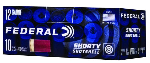 Picture of Federal Shorty Shotshell 12Ga 1.75" 15/16Oz 4Bk 10Rd 10Bx/C