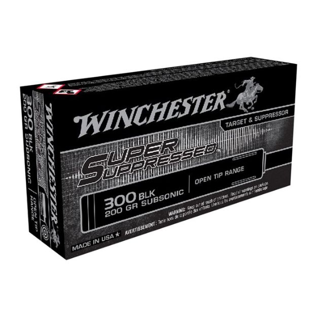 Picture of Winchester Suppressed 300 Aac 200Gr Fmj 20Rd 10Bx/Cs