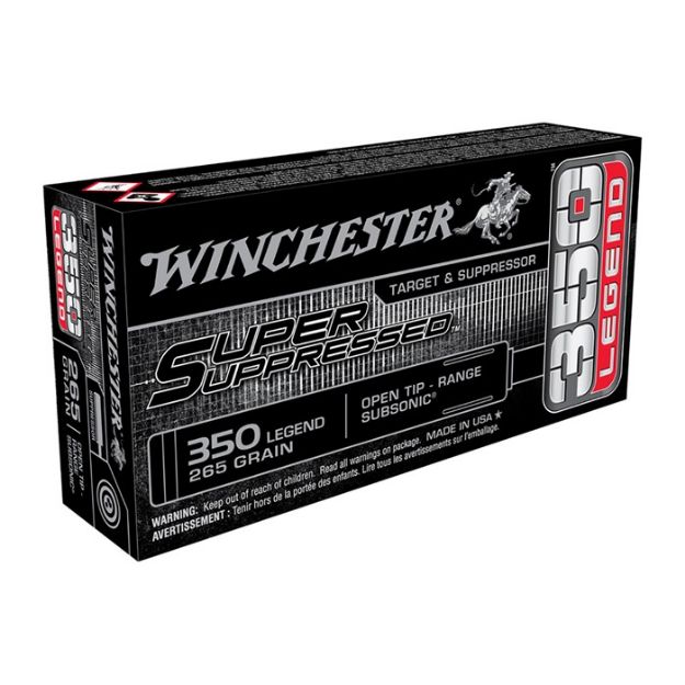 Picture of Winchester Super Suppress 350 Legend 255Gr Fmj 20Rd 10Bx/Cs