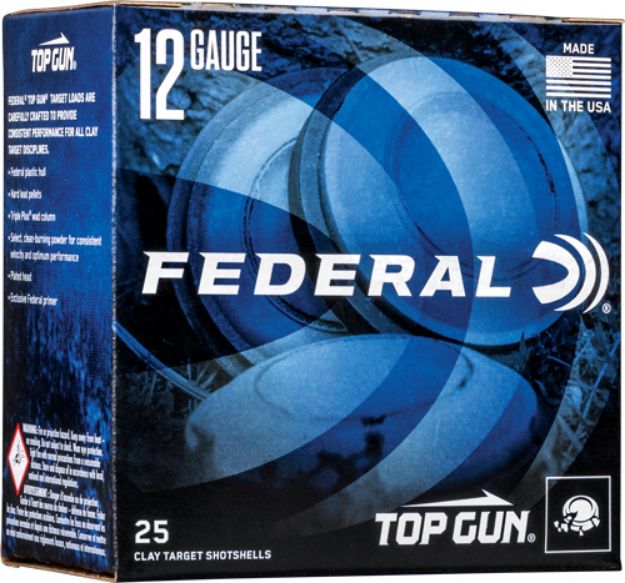 Picture of Federal Top Gun 12Ga 2.75" 1Oz #8 1180Fps 250Rd Case Lot
