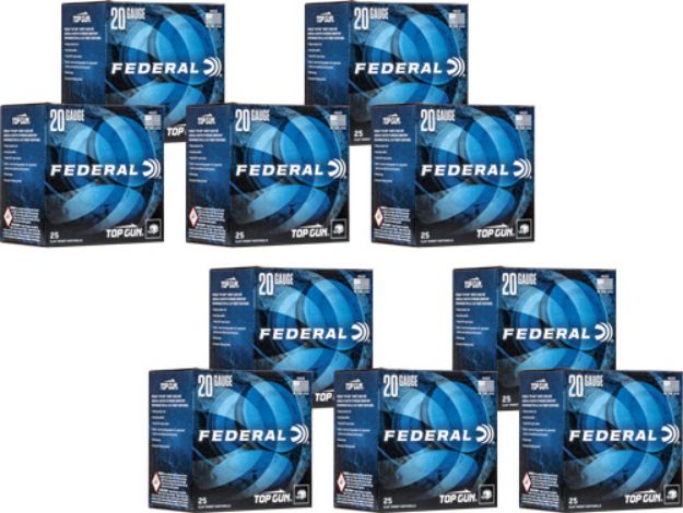 Picture of Federal Top Gun 20Ga 7/8Oz #7.5 1210Fps 250Rd Case Lot