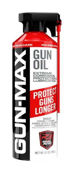 Picture of Real Avid Gun Max Gun Oil 12 Oz. Aerosal Flip Up Nozzle