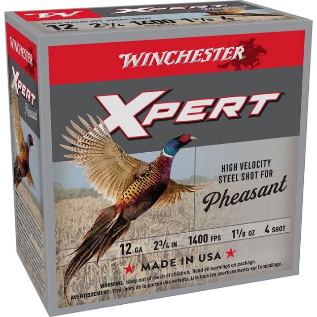 Picture of Winchester Xpert Steel 12Ga 2.75" 1-1/8Oz #4 25Rd 10Bx/Cs