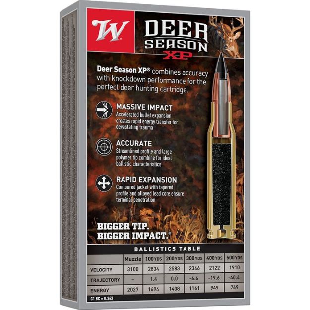 Picture of Winchester Deer Season Xp 243 Win 95Gr Jsp 20Rd 10Bx/Cs