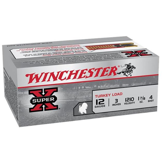 Picture of Winchester Super-X Turkey 12Ga 3" 1-7/8Oz #4 10Rd 10Bx/Cs