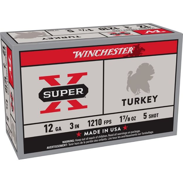 Picture of Winchester Super-X Turkey 12Ga 3" 1-7/8Oz #5 10Rd 10Bx/Cs
