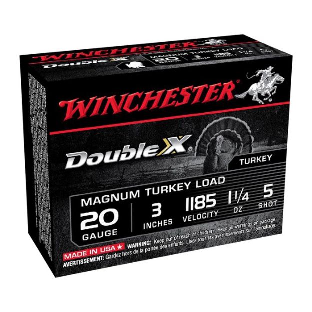Picture of Winchester Double-X 20Ga 3" 1-1/4Oz #5 10Rd 10Bx/Cs