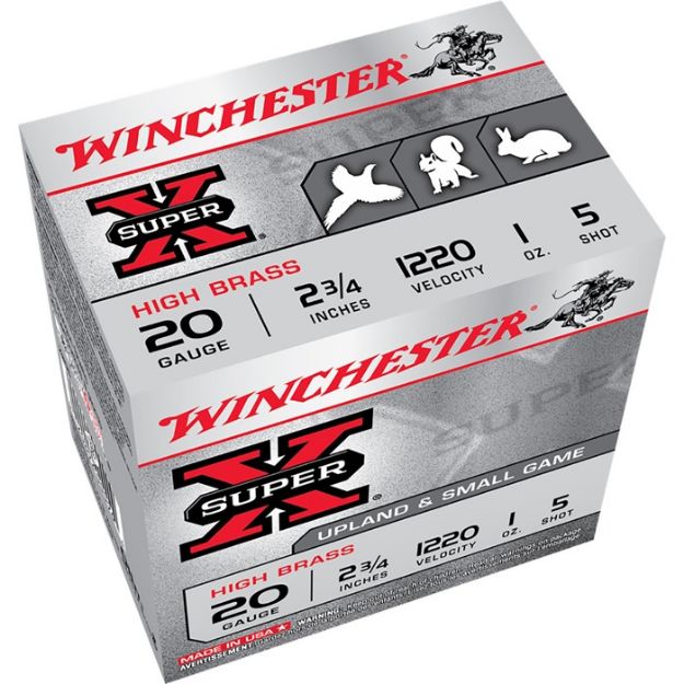 Picture of Winchester Super-X 20Ga 2.75" 1Oz #5 1220Fps 25Rd 10Bx/Cs