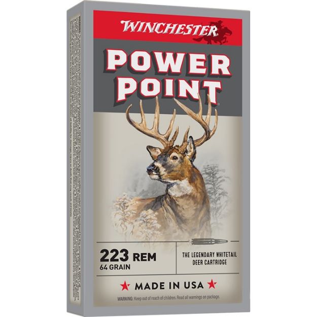 Picture of Winchester Super-X 223 Rem 64Gr Power Point 20Rd 10Bx/Cs