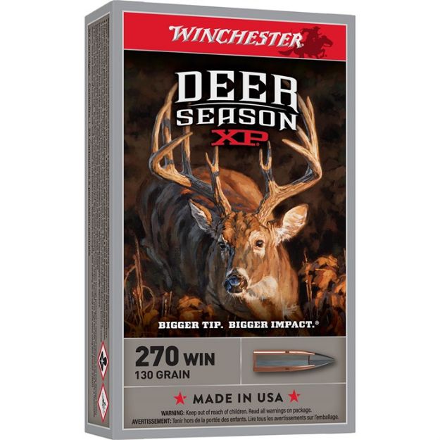 Picture of Winchester Deer Xp 270 Win 130Gr Extreme Pt 20Rd 10Bx/Cs