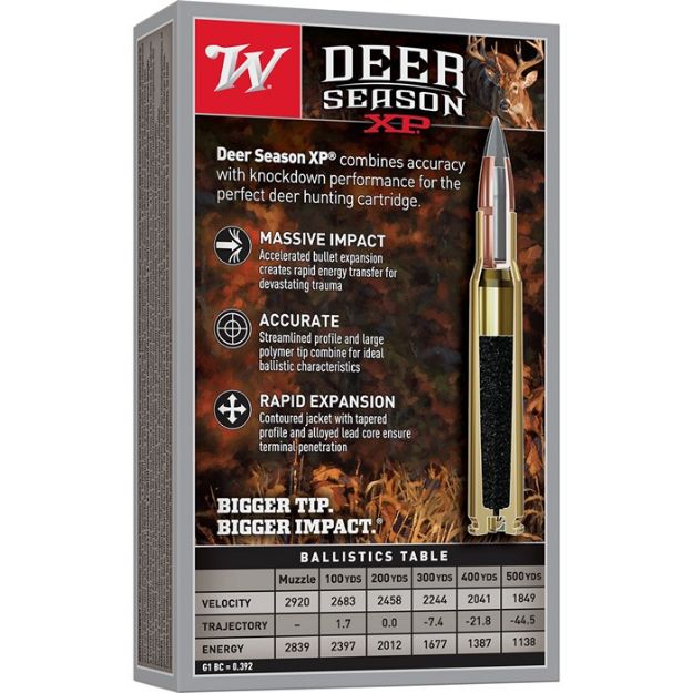 Picture of Winchester Deer Xp 30-06 150Gr Extreme Point 20Rd 10Bx/Cs