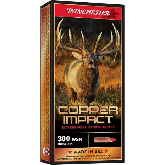 Picture of Winchester Copper Impact 300 Wsm 180Gr 20Rd 10Bx/Cs