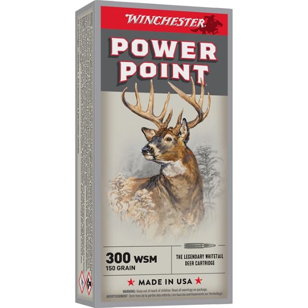 Picture of Winchester Super-X 300 Wsm 150Gr Power Point 20Rd 10Bx/Cs