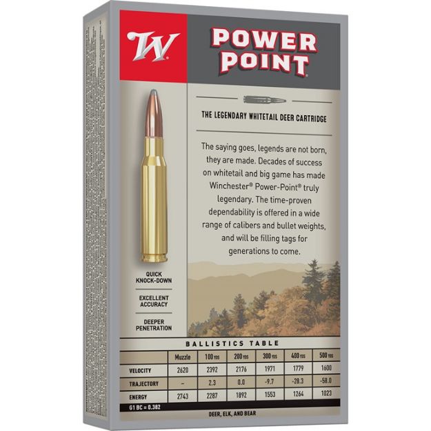 Picture of Winchester Super-X 308 Win 180Gr Power Point 20Rd 10Bx/Cs