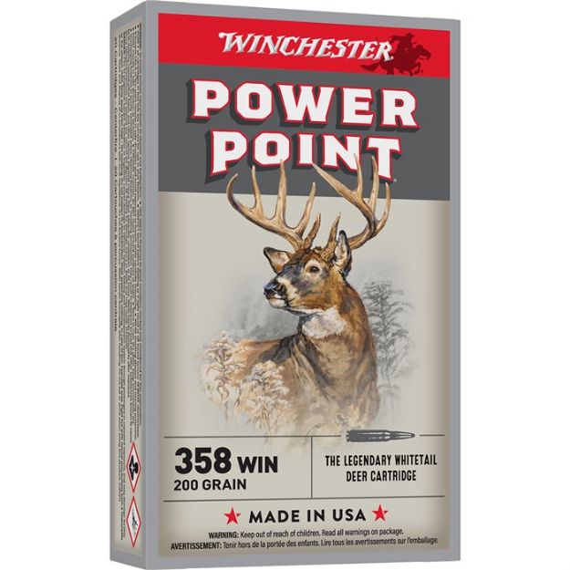 Picture of Winchester Super-X 358 Win 200Gr Power Point 20Rd 10Bx/Cs