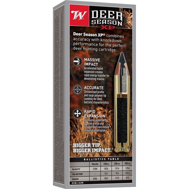 Picture of Winchester Deer Xp 450 Bm 250Gr Xp 20Rd 10Bx/Cs