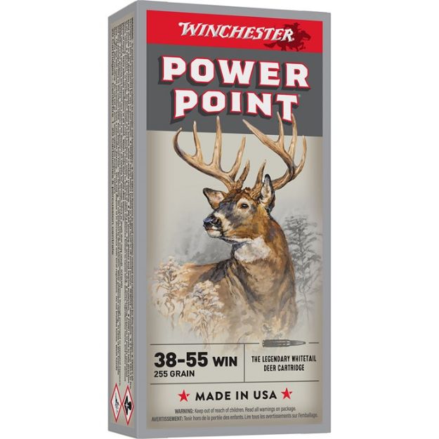 Picture of Winchester Super-X 38-55 Win 255Gr Jsp-Fn 20Rd 10Bx/Cs