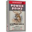 Picture of Winchester 6.5X55 Mauser 140Gr Power Point 20Rd 10Bx/Cs