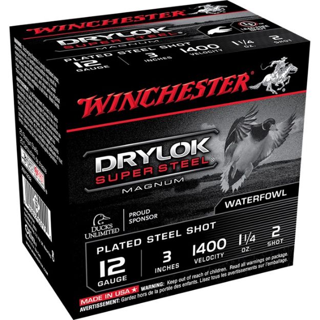 Picture of Winchester Drylok 12Ga 3" 1-1/4Oz #2 25Rd 10Bx/Cs