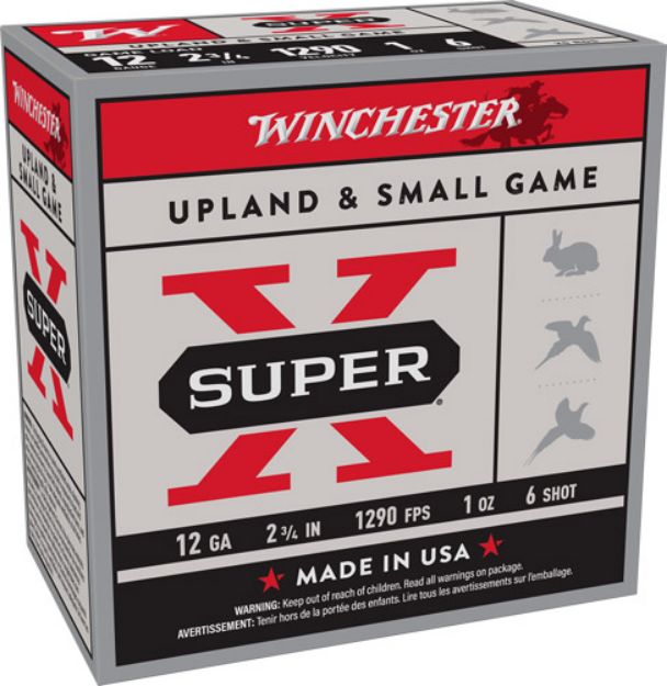 Picture of Winchester Super-X 12Ga 2.75" 1Oz #6 1290Fps 250Rd Case Lot