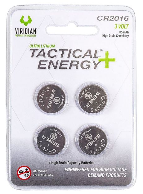 Picture of VIRIDIAN TACTL CR2016 LTHM BTY 4PK