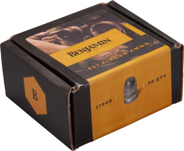 Picture of Benjamin 457 Caliber Pellets 279 Grain Flat Nose 50 Pack