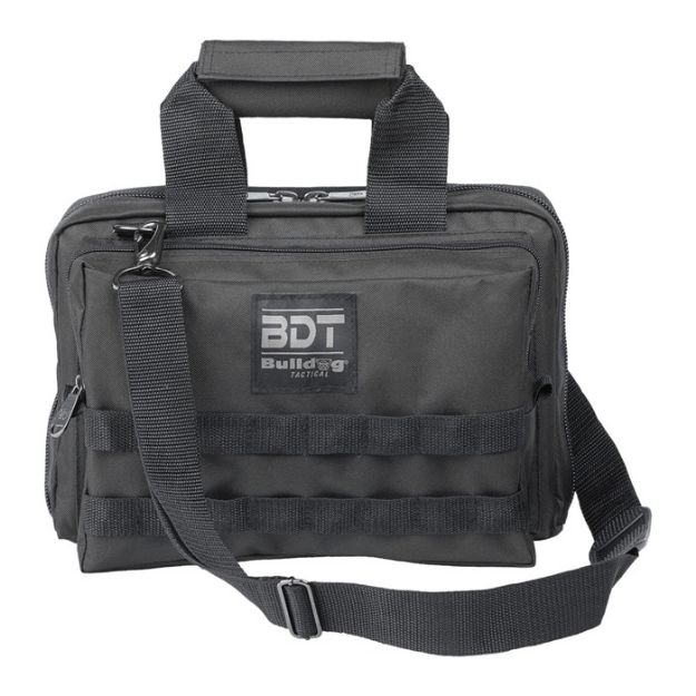 Picture of Bulldog Deluxe 2 Pistol Range Bag W/Molle Black