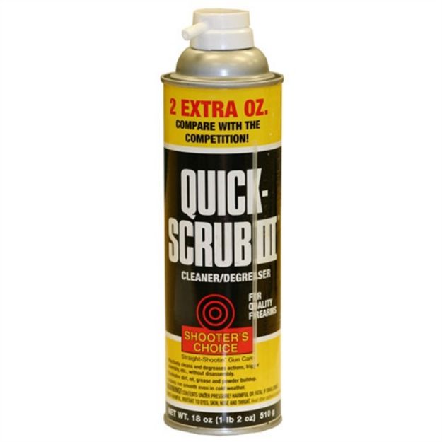 Picture of Shooters Choice Quickscrub Iii Cleaner/Degreaser Foam 15Oz.