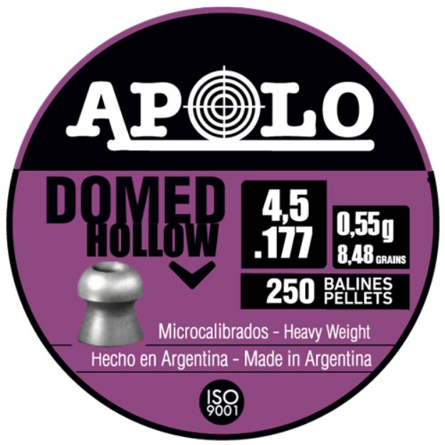Picture of Hatsan Apolo 177 Domed Hollow 8.48 Grain 250 Pack
