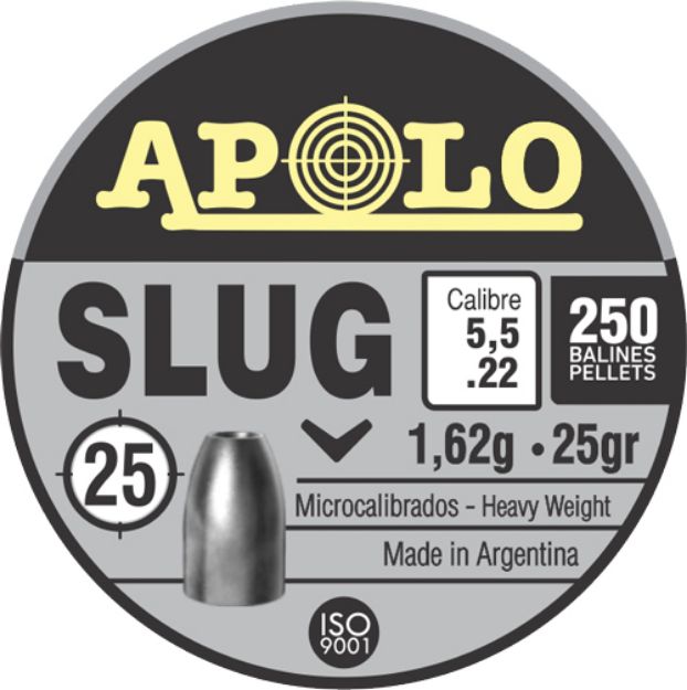 Picture of Hatsan Apolo 22 Slug 25 Grain 250 Pack