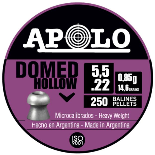 Picture of Hatsan Apolo 22 Domed Hollow 14.6 Grain 250 Pack