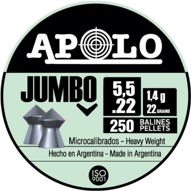 Picture of Hatsan Apolo 22 Jumbo 22 Grain 250 Pack