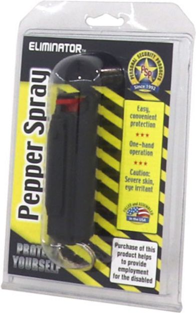 Picture of Psp Pepper Spray W/ Black Hard Case W/ Key Ring 1/2 Oz.