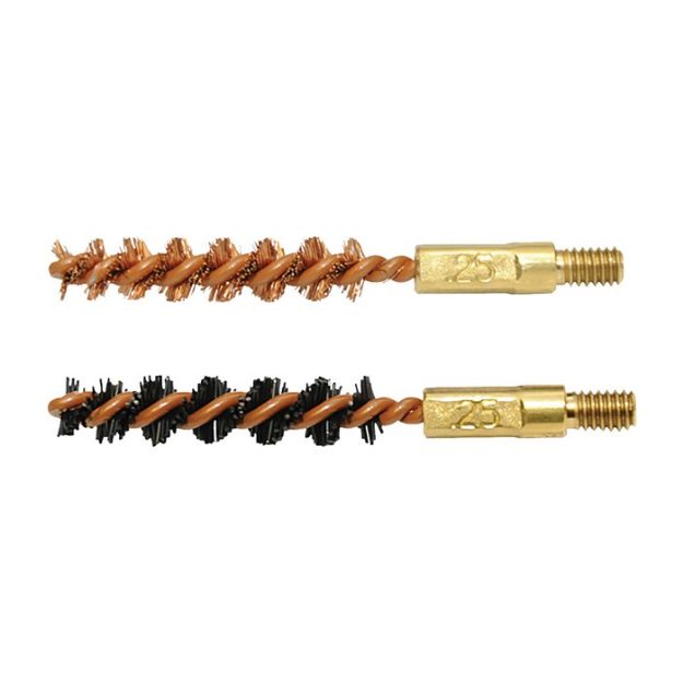 Picture of Otis Bore Brush .243 2-Pk 1-Nylon 1-Bronze 8-32 Thread
