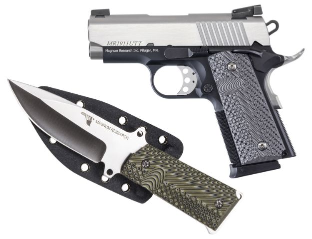 Picture of DE 1911 45ACP 3" 6RD TT ADS W/ KNIFE