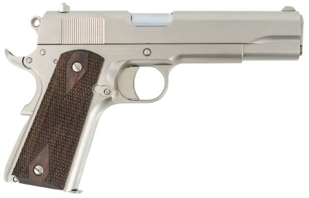 Picture of Tisas Stakeout 1911 38 Super 5" Bbl 9Rd Walnut Grip Nickel