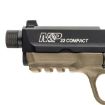 Picture of S&W M&P22 Compact 22Lr 3.56" As 10-Shot Matte Fde Threaded