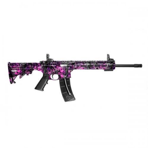 Picture of S&W M&P15-22 Sport 22Lr 16.5" 25-Sh 6-Pos Stock Muddy Girl