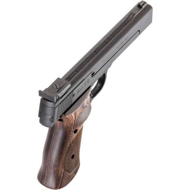 Picture of S&W 41 22Lr 5.5" Hb As 10Sh-Ats-Ts-Dt Blued Wood