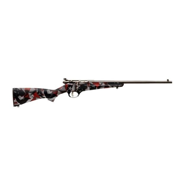 Picture of Savage Rascal Youth Singleshot 22Lr Accu Trig Red/White/Blue