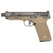 Picture of S&W M&P 5.7 No Thumb Safety 5" 2-22 Rd Mags Optic Cut Fde/Blk