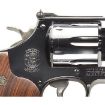Picture of S&W 29 Classic 44Mag 4" As Blued Checkered Wood Grips