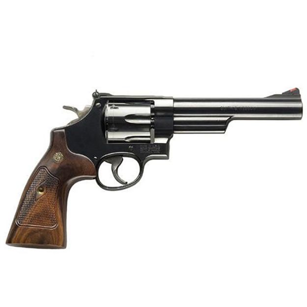 Picture of S&W 57 Classic 41 Magnum 6" As Blued Walnut