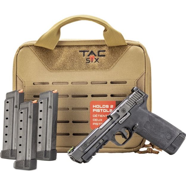 Picture of S&W M&P 22Wmr 4.35"Bbl 4-30Rd Mags Optic Cut Safety Blk Bund